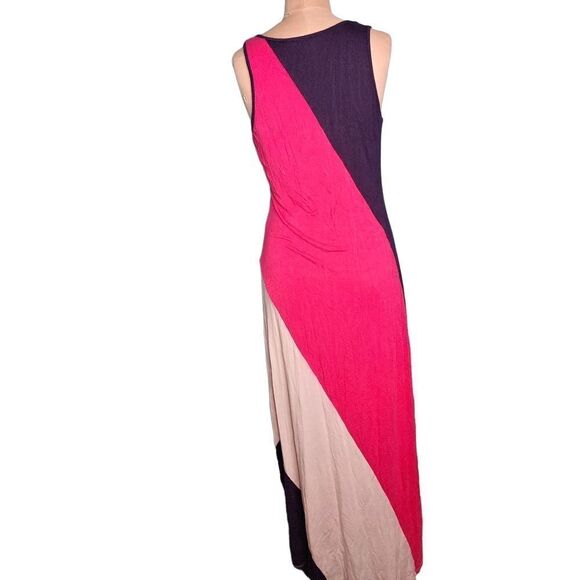 Milano Rayon Maxi Dress Size M - Picture 1 of 5